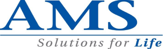 (AMS SOLUTIONS FOR LIFE LOGO )